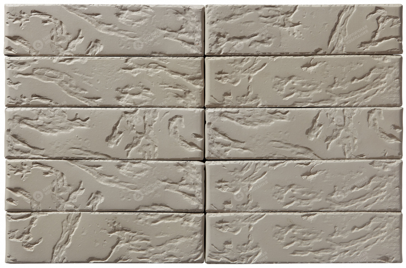 Серый Рустик 1НФ пустотелый