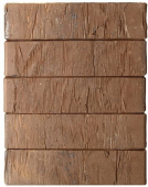 Тёмно-коричневый Торкретированный Скала-алмаз 1НФ пустотелый