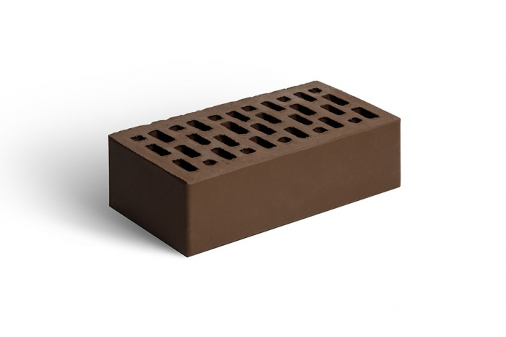 Кирпич лицевой керамический пустотелый "Шоколад"
